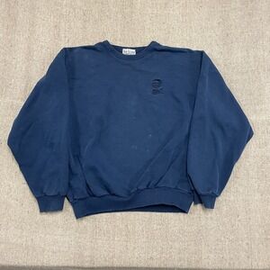 vintage Cabot nonfiction sweatshirt mens XL blue 1990s